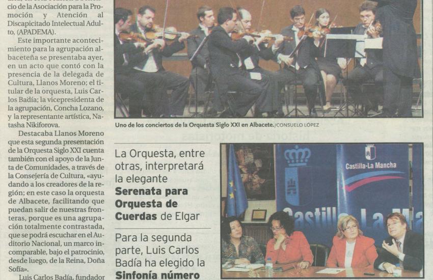 21th Century Orchestra at the Auditorio Nacional (Spain)