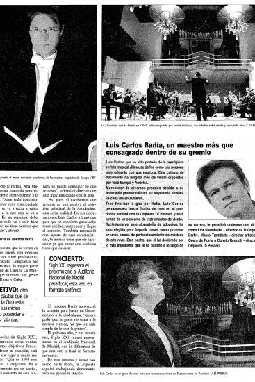 Luis Carlos Badía: Consolidado “maestro”  en su gremio. (España)